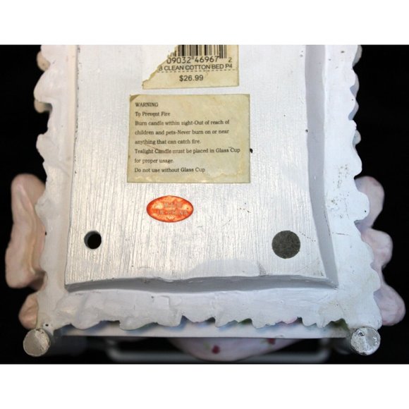 Yankee Candle Hanging Tart Warmer Bowl 4 Poster Bed Tea Light Shabby Cottage - Picture 10 of 11